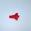 Mô hình tôm hùm mini đồ chơi Fidget Toy linh hoạt đáng yêu - Thumbnail 2