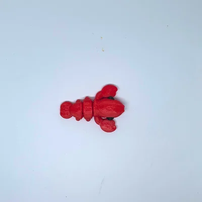Mô hình tôm hùm mini đồ chơi Fidget Toy linh hoạt đáng yêu