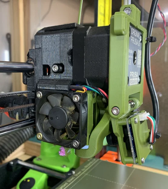 VisiFlow - Ống gió quạt & ngàm gắn USB camera cho Prusa MK3S - Image 3