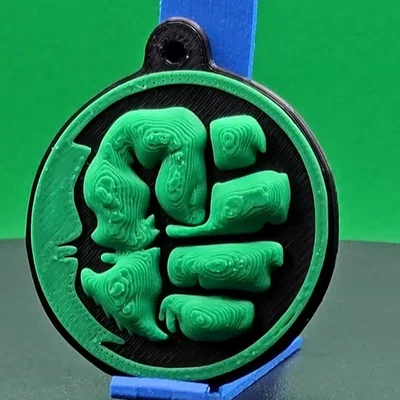 Móc khóa Hulk - Keychain Hulk