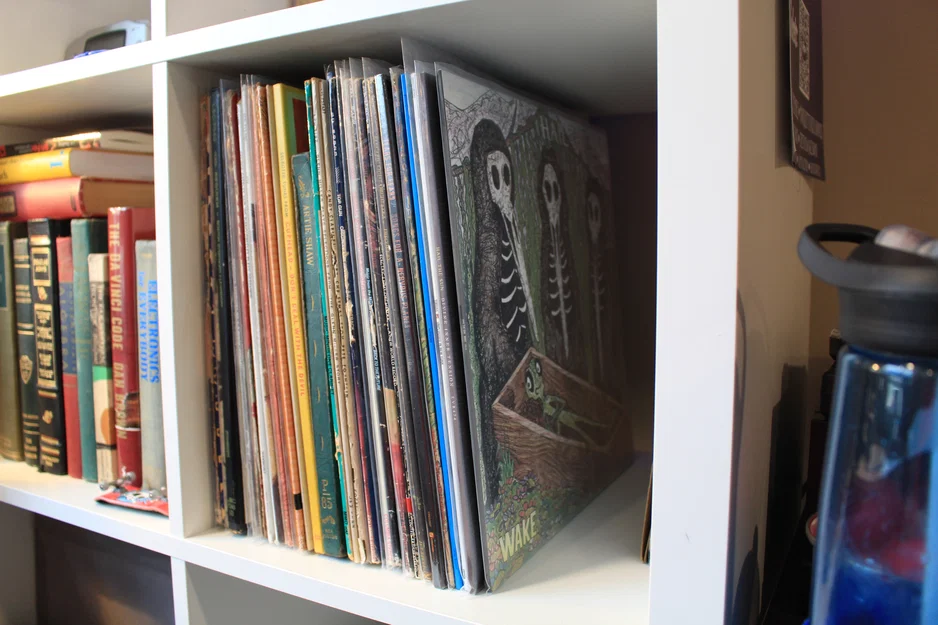 Khay lưu trữ đĩa vinyl cho kệ Ikea - Image 2