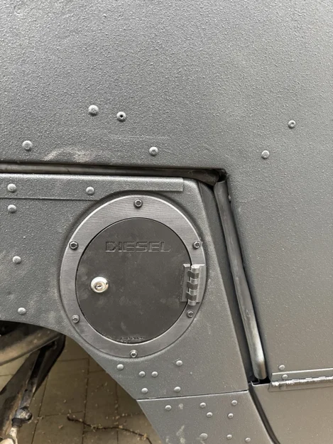 Nắp bình nhiên liệu có khóa cho Humvee (HMMWV) - Thiết kế in 3D bền bỉ - Image 5
