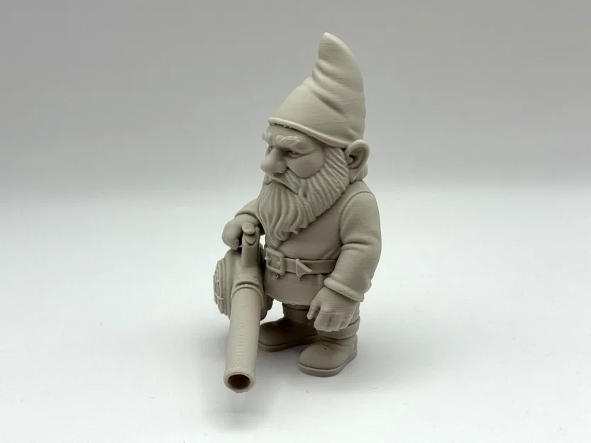 Chú lùn làm vườn thổi lá (Leaf Blower Garden Gnome) - Image 4