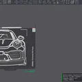 Mô hình trang trí treo tường Porsche 911 - Thiết kế in 3D độc đáo - Thumbnail 3