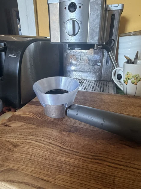 Phễu đong cà phê 51mm cho máy Cafe Roma - Phụ kiện pha chế 3D - Image 1