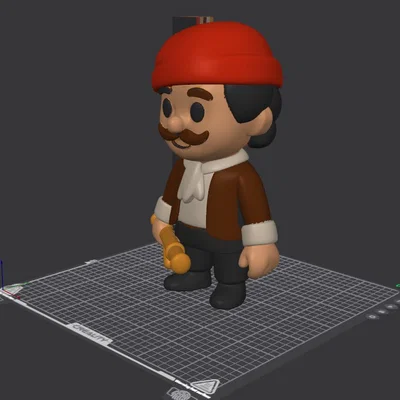 Bộ mô hình 3D các vị anh hùng Cách mạng Hy Lạp 1821 để in 3D
