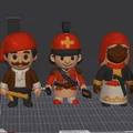 Bộ mô hình 3D các vị anh hùng Cách mạng Hy Lạp 1821 để in 3D - Thumbnail 3
