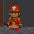 Bộ mô hình 3D các vị anh hùng Cách mạng Hy Lạp 1821 để in 3D - Thumbnail 8
