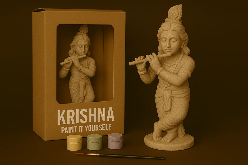 Krishna – Tự Sơn (Paint-It-Yourself) - Image 1