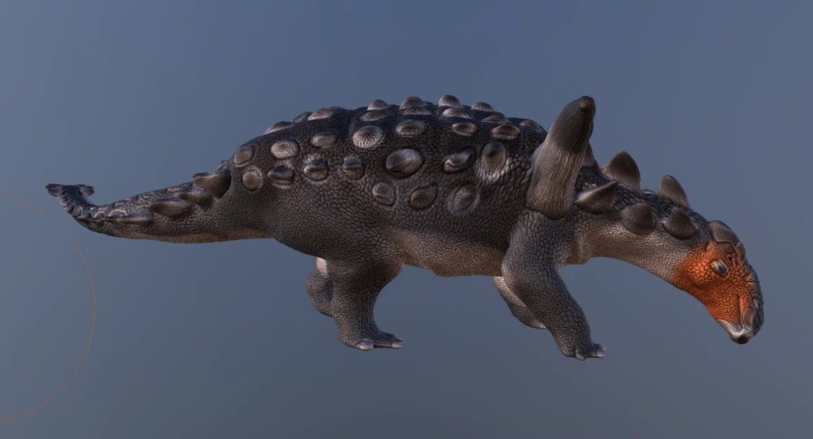 Mô hình khủng long Animantarx in 3D độc đáo cho người đam mê - Image 2