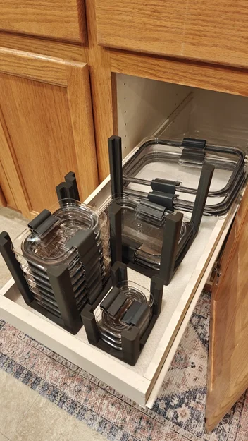 Bộ Organizer Nắp Rubbermaid Brilliance (Rubbermaid Brilliance Lid Organizers) - Image 2