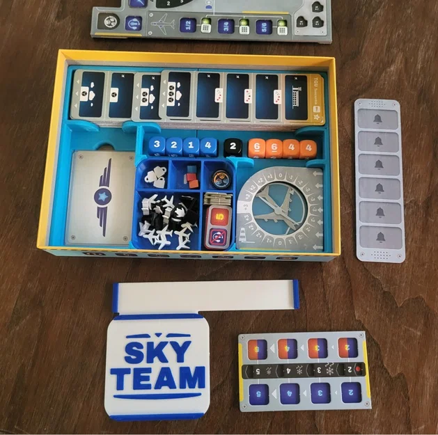 Sky Team: Khay lưu trữ sâu hơn kèm nắp che linh kiện - Image 1