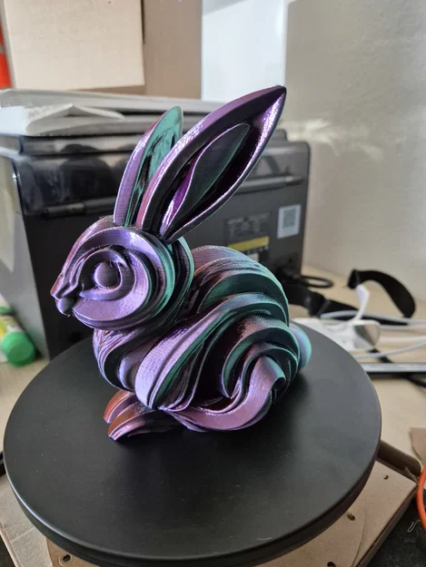 Thỏ Phục Sinh Dáng Chảy (Flowing Easter bunny) - Image 1