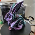Thỏ Phục Sinh Dáng Chảy (Flowing Easter bunny) - Thumbnail 1
