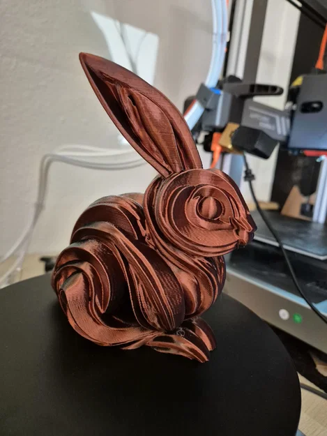 Thỏ Phục Sinh Dáng Chảy (Flowing Easter bunny) - Image 2