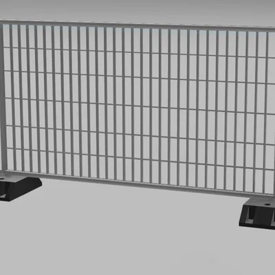 Bauzaun / Hoarding / Fence tỉ lệ 1:14