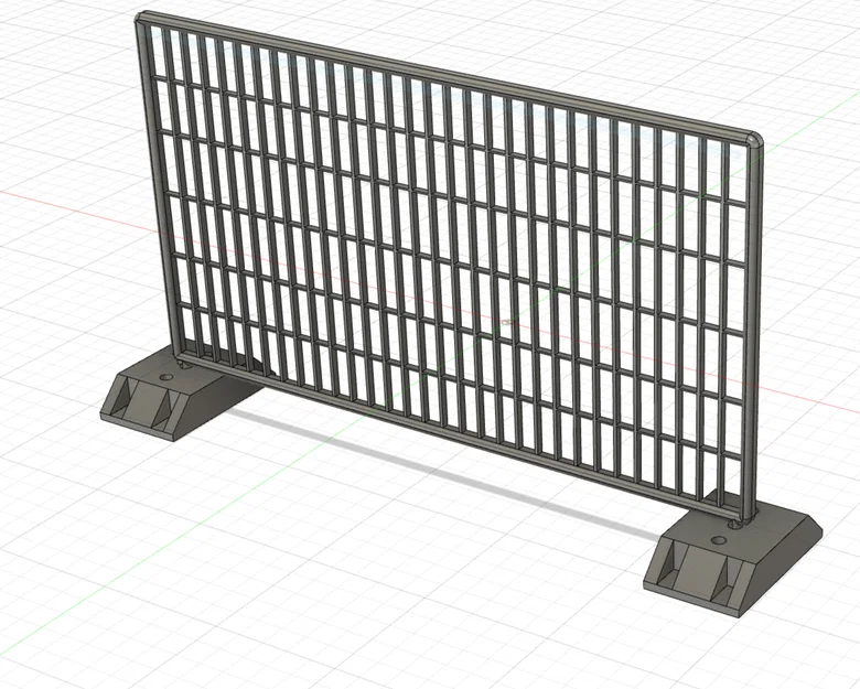 Bauzaun / Hoarding / Fence tỉ lệ 1:14 - Image 3