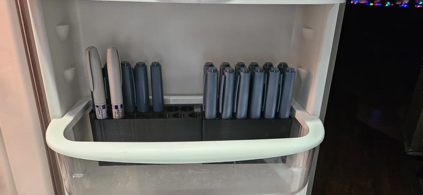 Khay 3D đựng bút tiêm insulin Humalog Kwikpen tiện lợi - Image 1