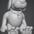Mô hình chú chó Fido hoạt hình đáng yêu - File in 3D chất lượng cao - Thumbnail 2
