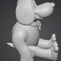 Mô hình chú chó Fido hoạt hình đáng yêu - File in 3D chất lượng cao - Thumbnail 3