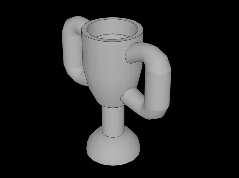 Mô hình Cúp vàng thu nhỏ (Trophy Cup) tương thích với Lego - Image 1