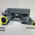 Mô hình xe đầu kéo Articulated Big Rig (Không cần Support) - Thumbnail 1