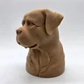 Tượng Bán Thân Rottweiler Trầm Tư (Rottweiler Bust Pensive) - Thumbnail 3