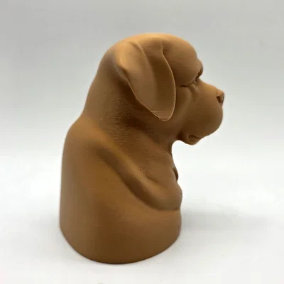 Tượng Bán Thân Rottweiler Trầm Tư (Rottweiler Bust Pensive)