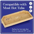 Khay để đồ góc bồn tắm nước nóng (Hot Tub Tray) - Thumbnail 3