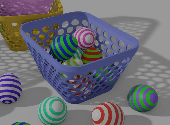 Mẫu giỏ đựng đồ đa năng xinh xắn - Easter Basket in 3D - Image 1
