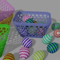 Mẫu giỏ đựng đồ đa năng xinh xắn - Easter Basket in 3D - Thumbnail 2