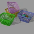Mẫu giỏ đựng đồ đa năng xinh xắn - Easter Basket in 3D - Thumbnail 3