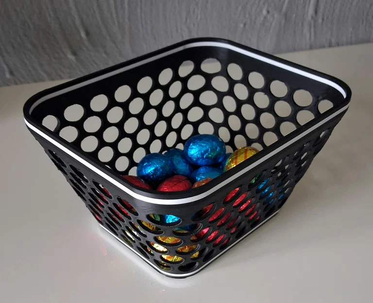 Mẫu giỏ đựng đồ đa năng xinh xắn - Easter Basket in 3D - Image 8