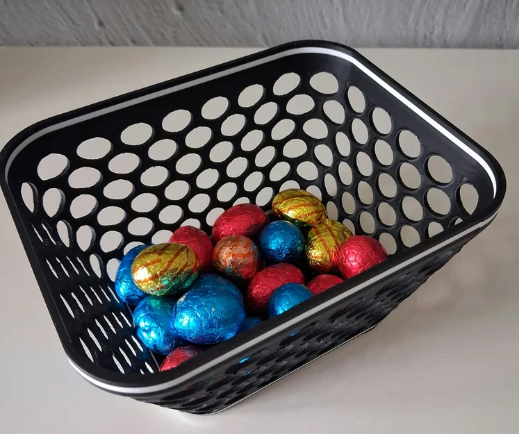 Mẫu giỏ đựng đồ đa năng xinh xắn - Easter Basket in 3D - Image 9