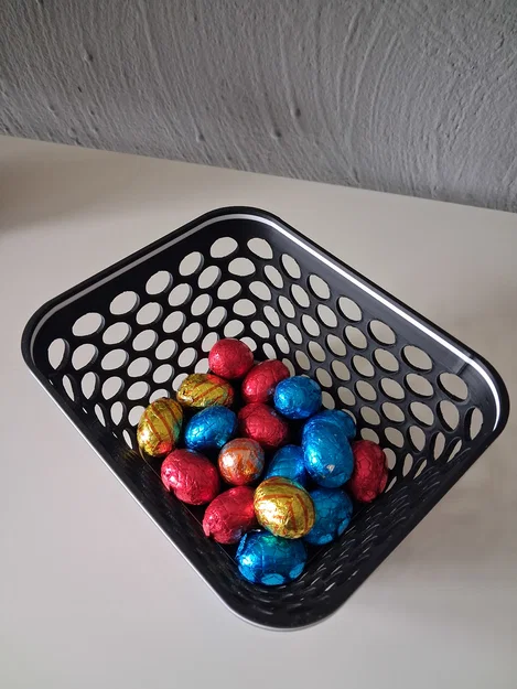 Mẫu giỏ đựng đồ đa năng xinh xắn - Easter Basket in 3D - Image 11