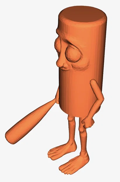 Mô hình 3D Tung Tung Tung Sahur nhân vật trống đêm độc đáo - Image 1