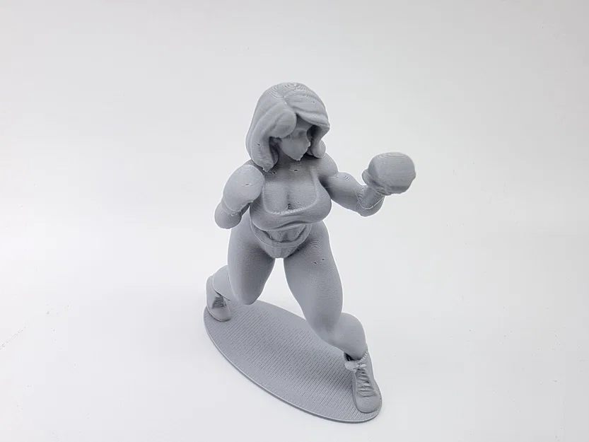 Tượng Nữ Võ Sĩ Boxing (Female Boxer Figurine) - Image 2