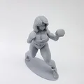 Tượng Nữ Võ Sĩ Boxing (Female Boxer Figurine) - Thumbnail 2