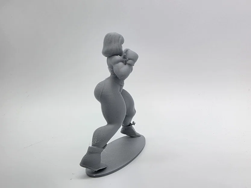 Tượng Nữ Võ Sĩ Boxing (Female Boxer Figurine) - Image 3