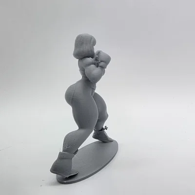 Tượng Nữ Võ Sĩ Boxing (Female Boxer Figurine)