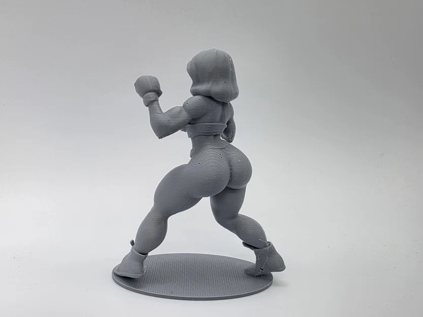 Tượng Nữ Võ Sĩ Boxing (Female Boxer Figurine) - Image 5