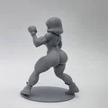 Tượng Nữ Võ Sĩ Boxing (Female Boxer Figurine) - Thumbnail 5