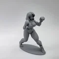 Tượng Nữ Võ Sĩ Boxing (Female Boxer Figurine) - Thumbnail 6