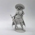 Tượng Nữ Phù Thủy Chiến Binh (Female Witch Champion Figurine) - Thumbnail 1