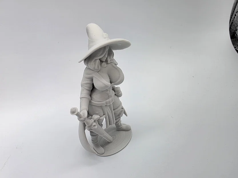 Tượng Nữ Phù Thủy Chiến Binh (Female Witch Champion Figurine) - Image 2