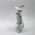 Tượng Nữ Phù Thủy Chiến Binh (Female Witch Champion Figurine) - Thumbnail 3