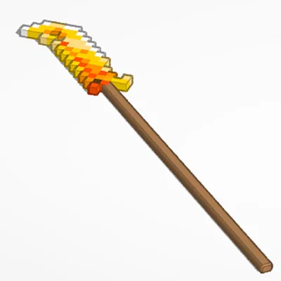Bộ sưu tập vũ khí Minecraft Dungeons cho mô hình Dummy 13