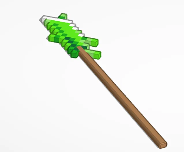 Bộ sưu tập vũ khí Minecraft Dungeons cho mô hình Dummy 13 - Image 3