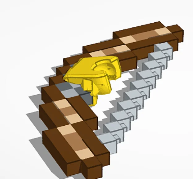 Bộ sưu tập vũ khí Minecraft Dungeons cho mô hình Dummy 13 - Image 5