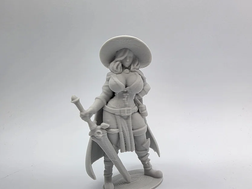 Tượng Nữ Phù Thủy Chiến Binh (Female Witch Champion Figurine) - Image 5
